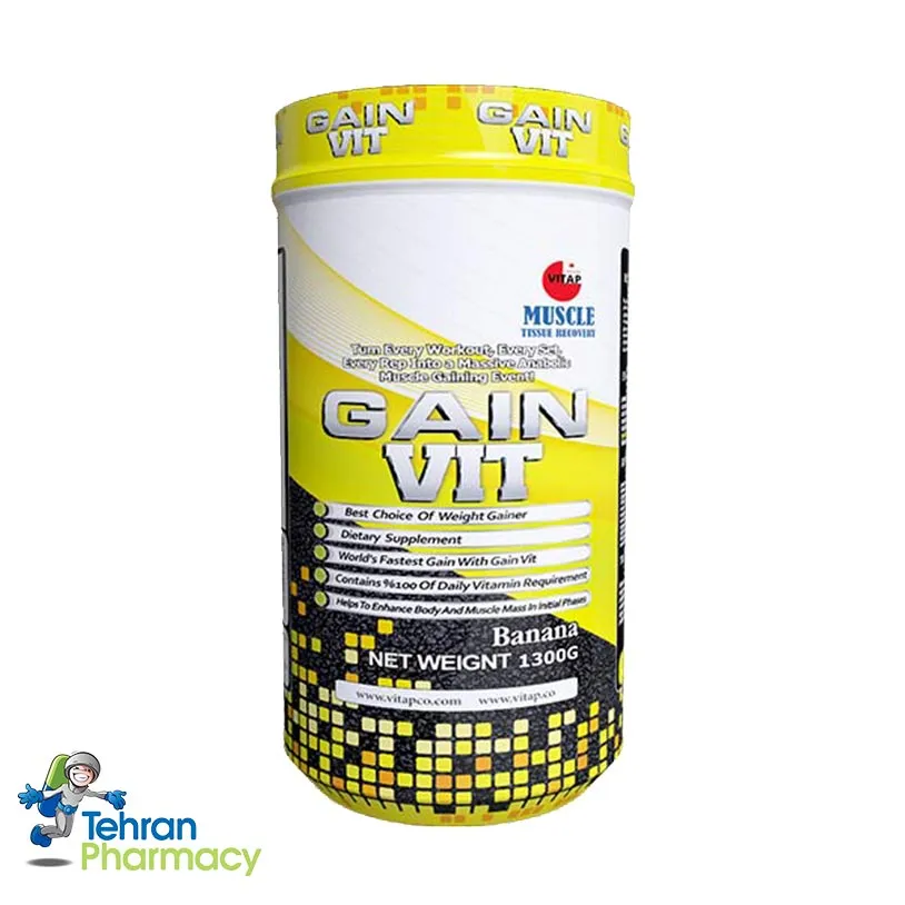 گین ویت ویتاپی 1300 گرمی موز– VITAP GAIN VIT